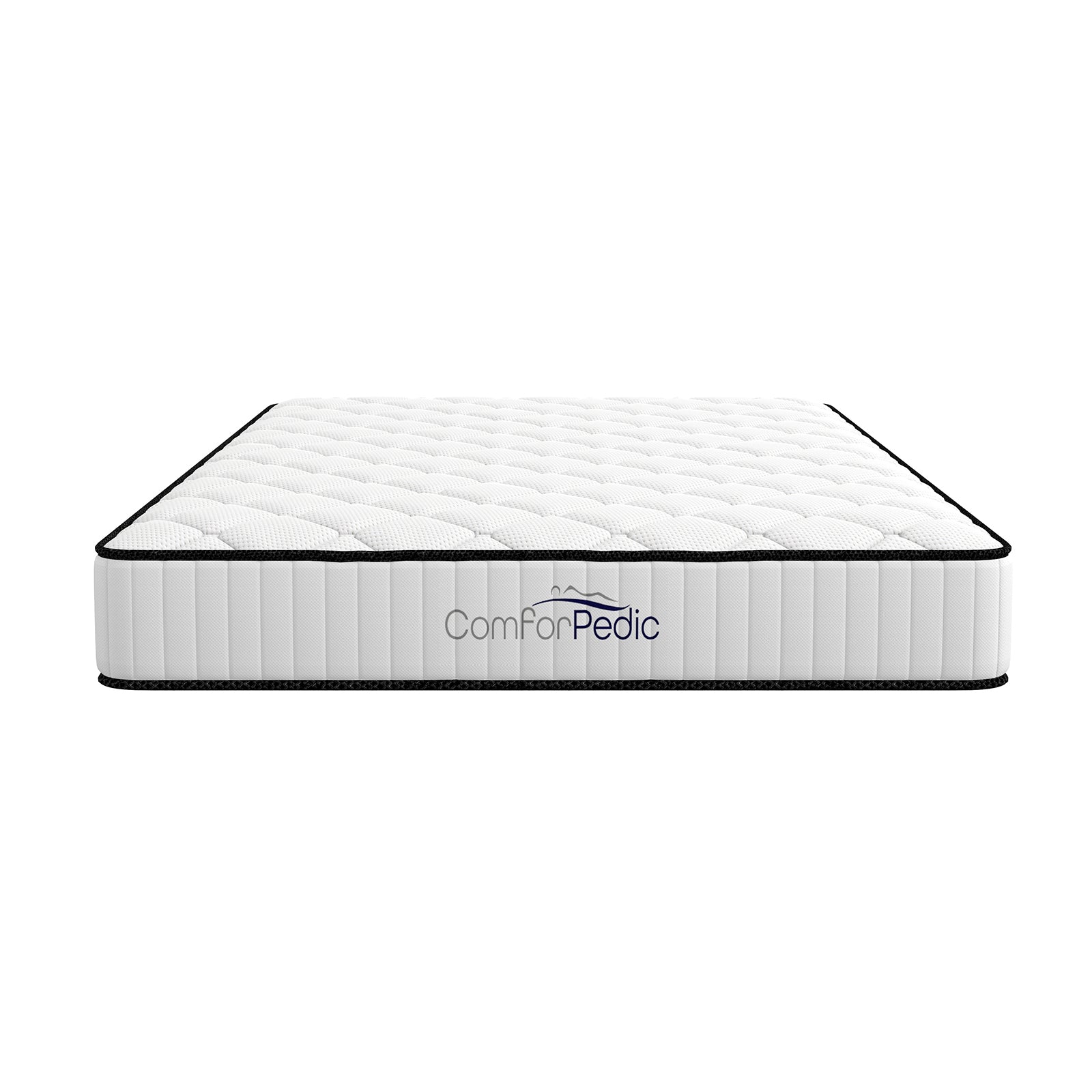 Comforpedic Mattress 5 Zone Medium Support Foam Bonnell Spring 21CM - King - White Black V160-204765
