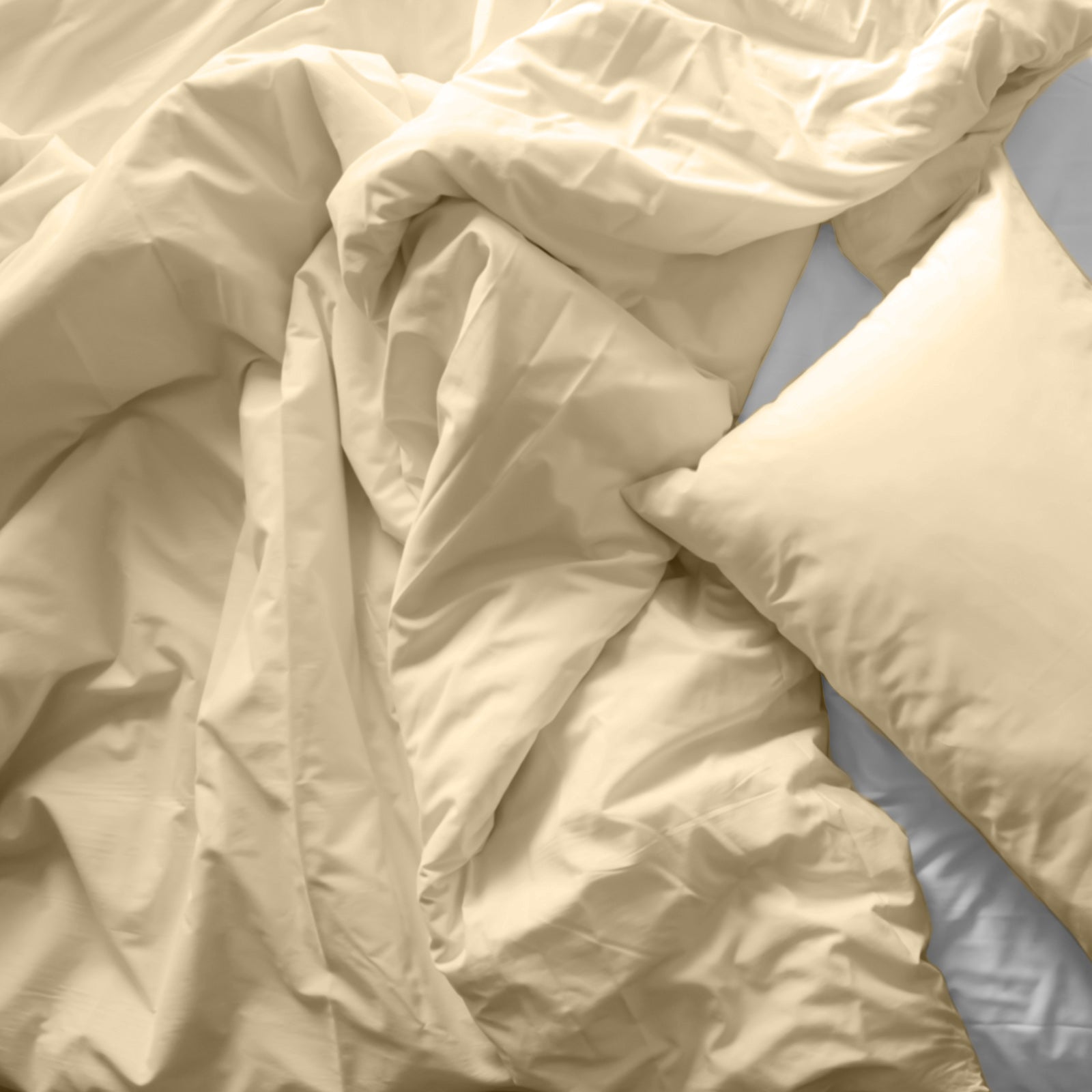 Royal Comfort Bamboo Blended Quilt Cover Set 1000TC Ultra Soft Luxury Bedding - Double - Ivory V160-204821
