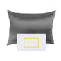 Royal Comfort Pure Silk Pillow Case 100% Mulberry Silk Hypoallergenic Pillowcase - Charcoal V160-204834