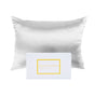 Royal Comfort Pure Silk Pillow Case 100% Mulberry Silk Hypoallergenic Pillowcase - Silver V160-204835