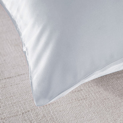 Royal Comfort Pure Silk Pillow Case 100% Mulberry Silk Hypoallergenic Pillowcase - Silver V160-204835