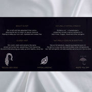 Royal Comfort Pure Silk Pillow Case 100% Mulberry Silk Hypoallergenic Pillowcase - Silver V160-204835