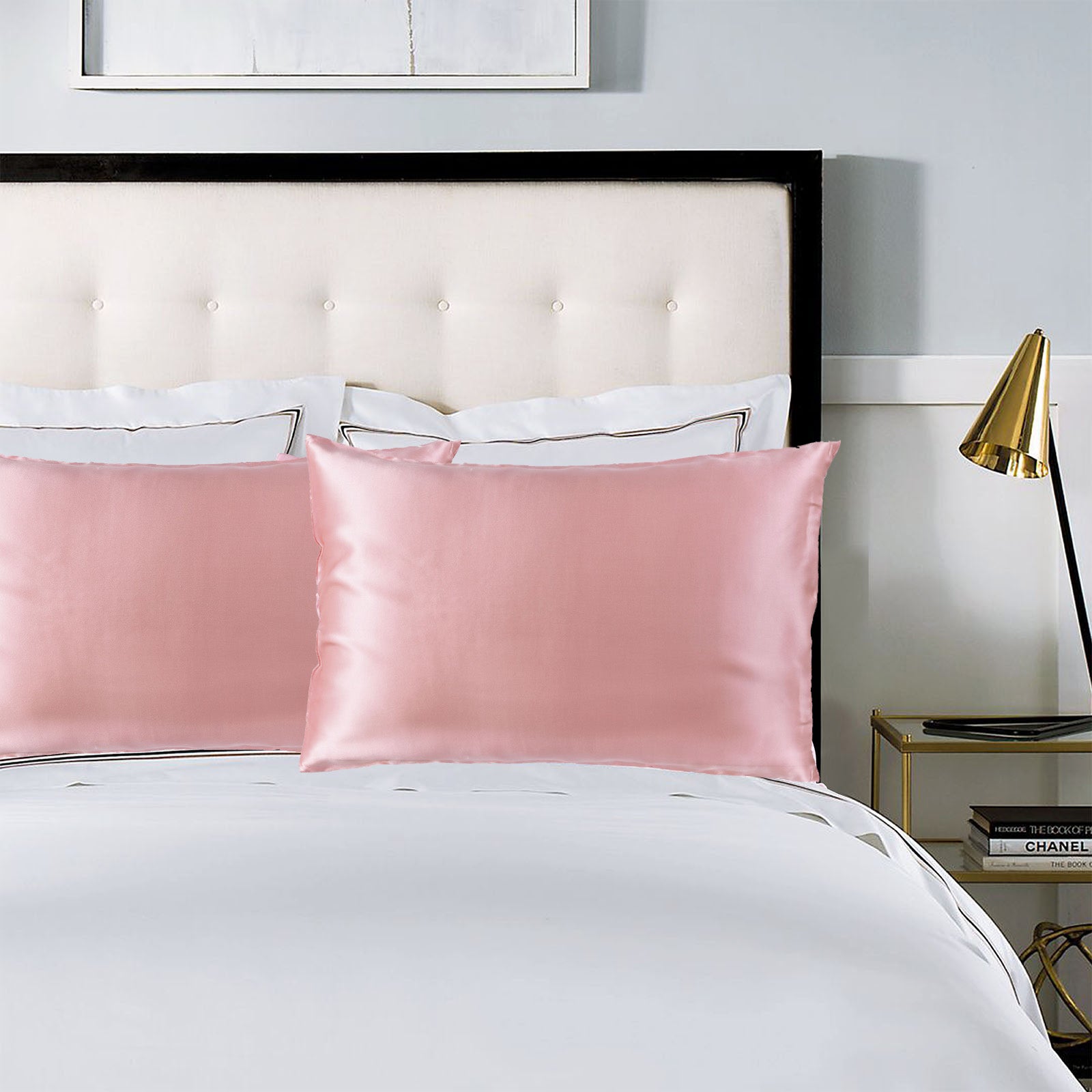 Royal Comfort Pure Silk Pillow Case 100% Mulberry Silk Hypoallergenic Pillowcase - Blush V160-204836