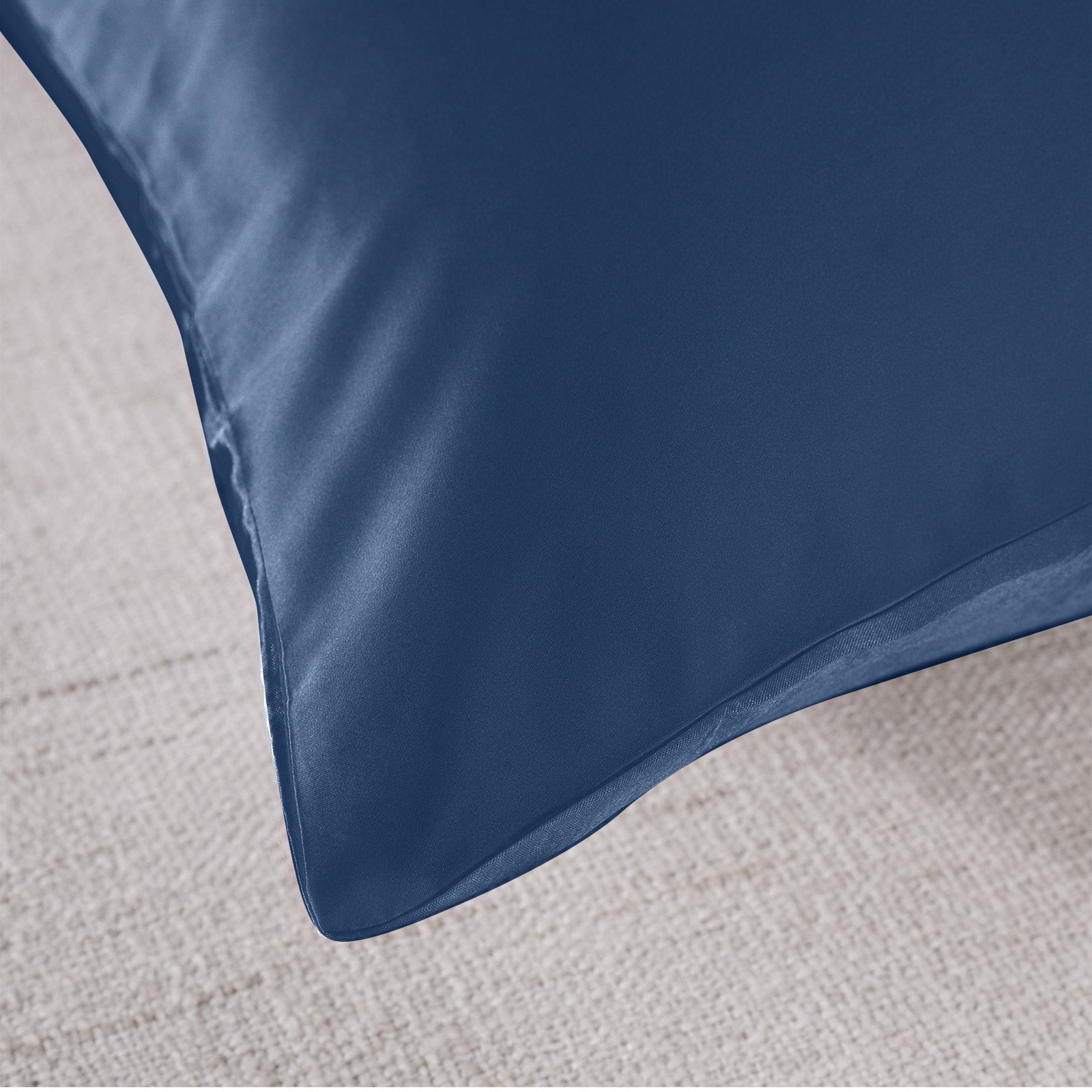 Royal Comfort Pure Silk Pillow Case 100% Mulberry Silk Hypoallergenic Pillowcase - Navy V160-204837