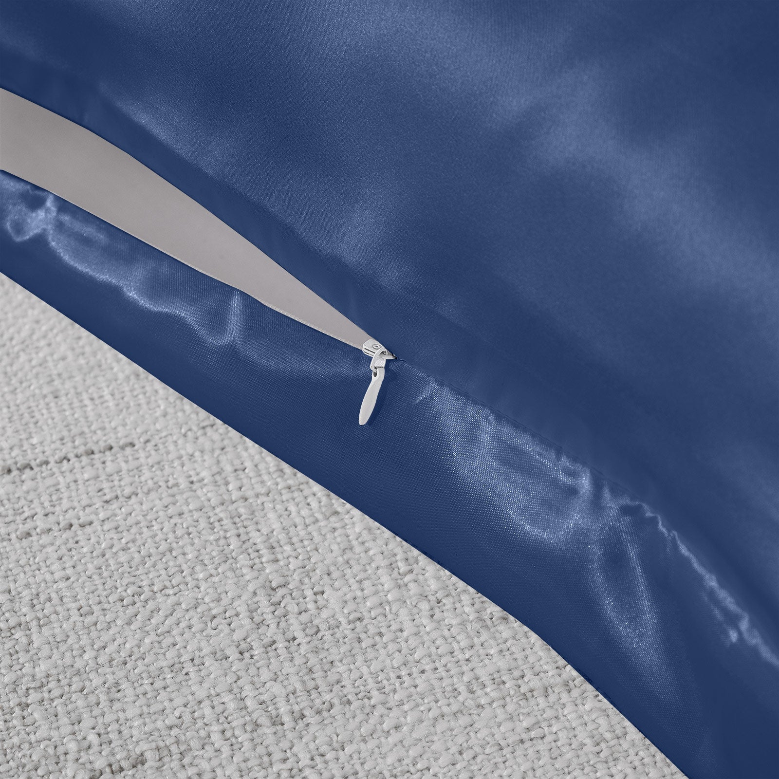 Royal Comfort Pure Silk Pillow Case 100% Mulberry Silk Hypoallergenic Pillowcase - Navy V160-204837