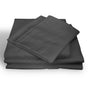 Royal Comfort 1000TC Hotel Grade Bamboo Cotton Sheets Pillowcases Set Ultrasoft - Queen - Pewter V160-204907