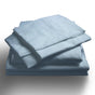 Royal Comfort 1000TC Hotel Grade Bamboo Cotton Sheets Pillowcases Set Ultrasoft - Queen - Blue Fog V160-204909