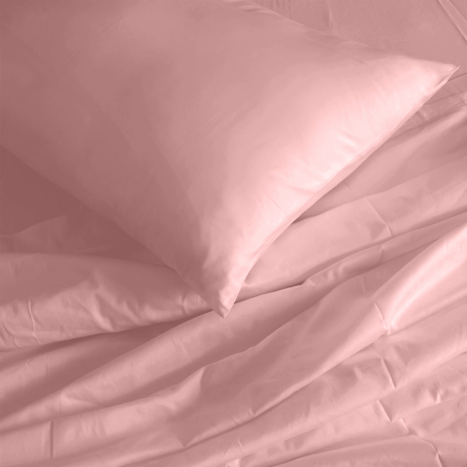 Royal Comfort 1000TC Hotel Grade Bamboo Cotton Sheets Pillowcases Set Ultrasoft - Queen - Blush V160-204910
