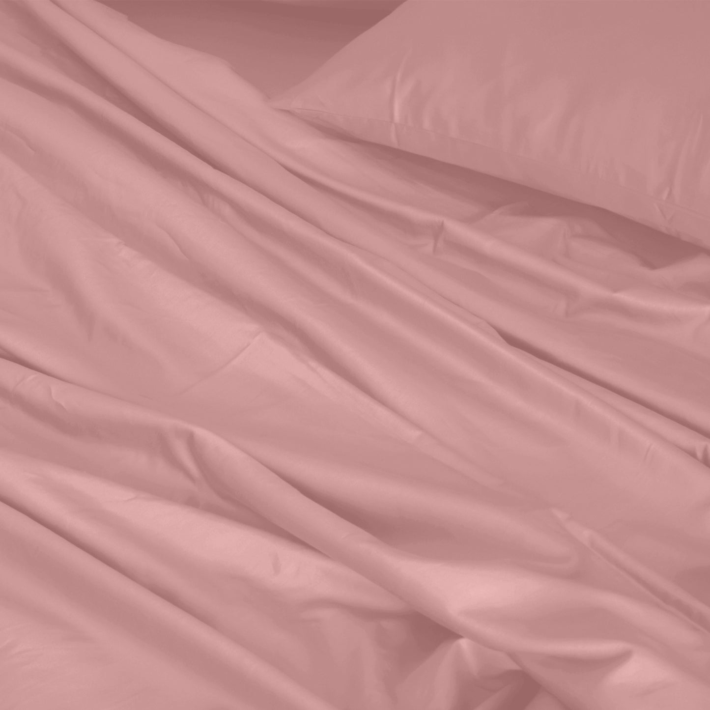 Royal Comfort 1000TC Hotel Grade Bamboo Cotton Sheets Pillowcases Set Ultrasoft - Queen - Blush V160-204910