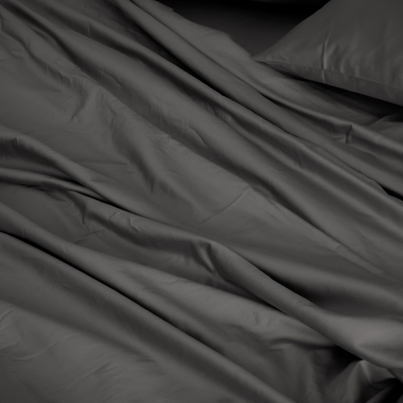Royal Comfort 1000TC Hotel Grade Bamboo Cotton Sheets Pillowcases Set Ultrasoft - King - Pewter V160-204912