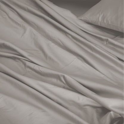 Royal Comfort 1000TC Hotel Grade Bamboo Cotton Sheets Pillowcases Set Ultrasoft - King - Dove V160-204913