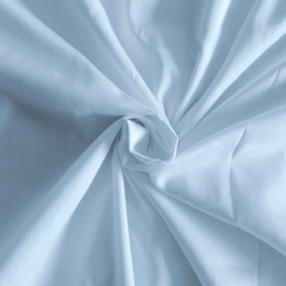 Royal Comfort 1000TC Hotel Grade Bamboo Cotton Sheets Pillowcases Set Ultrasoft - King - Blue Fog V160-204914