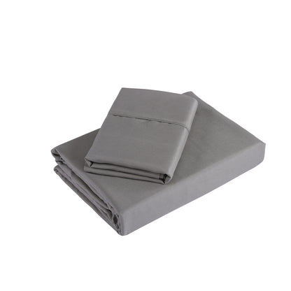 Royal Comfort 1200 Thread Count Sheet Set 4 Piece Ultra Soft Satin Weave Finish - King - Charcoal V160-205610
