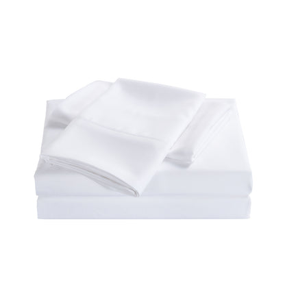 Royal Comfort 2000 Thread Count Bamboo Cooling Sheet Set Ultra Soft Bedding - Queen - White V160-205634
