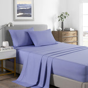 Royal Comfort 2000 Thread Count Bamboo Cooling Sheet Set Ultra Soft Bedding - King - Mid Blue V160-205649
