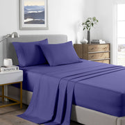 Royal Comfort 2000 Thread Count Bamboo Cooling Sheet Set Ultra Soft Bedding - King - Royal Blue V160-205651