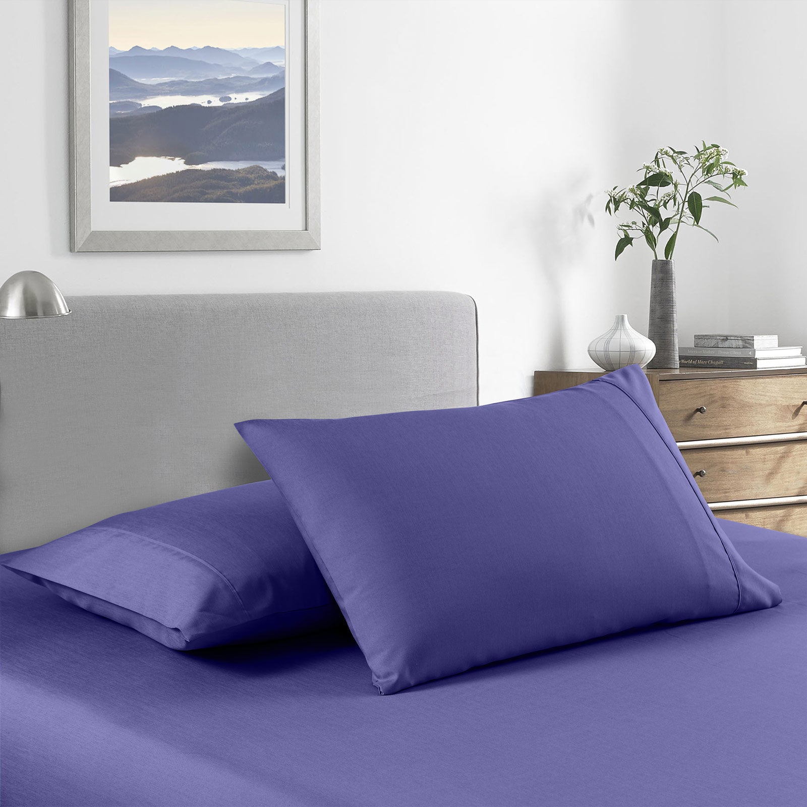 Royal Comfort 2000 Thread Count Bamboo Cooling Sheet Set Ultra Soft Bedding - King - Royal Blue V160-205651