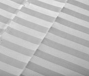 Royal Comfort 1200TC Sheet Set Damask Cotton Blend Ultra Soft Sateen Bedding - Queen - Silver V160-231657