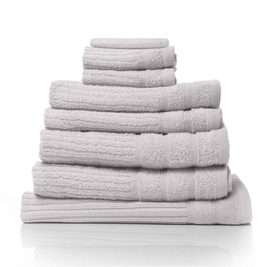Royal Comfort Eden Egyptian Cotton 600GSM 8 Piece Luxury Bath Towels Set - Holly V160-231916