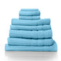 Royal Comfort Eden Egyptian Cotton 600GSM 8 Piece Luxury Bath Towels Set - Aqua V160-231919