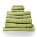 Royal Comfort Eden Egyptian Cotton 600GSM 8 Piece Luxury Bath Towels Set - Spearmint V160-231920