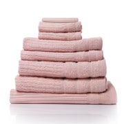 Royal Comfort Eden Egyptian Cotton 600GSM 8 Piece Luxury Bath Towels Set - Blush V160-231921