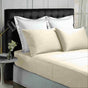 Park Avenue 500TC Soft Natural Bamboo Cotton Sheet Set Breathable Bedding - Single - Vanilla V160-232054
