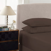 Royal Comfort 1500 Thread Count Cotton Rich Sheet Set 3 Piece Ultra Soft Bedding - Double - Dusk Grey V160-232331