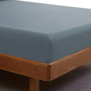 Royal Comfort 1500 Thread Count Cotton Rich Sheet Set 3 Piece Ultra Soft Bedding - Double - Indigo V160-232333