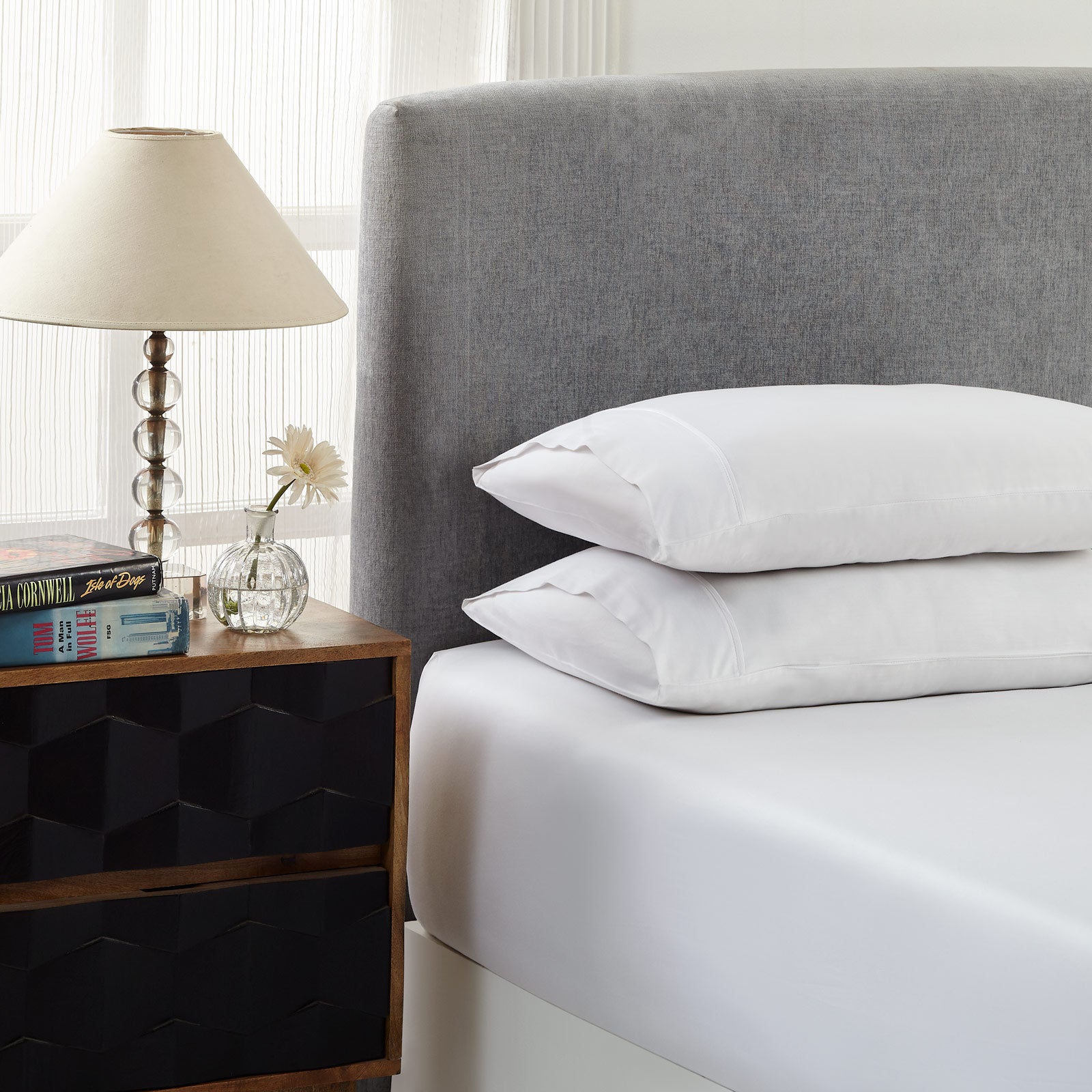 Royal Comfort 1500 Thread Count Cotton Rich Sheet Set 3 Piece Ultra Soft Bedding - King - White V160-232342