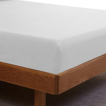 Royal Comfort 1500 Thread Count Cotton Rich Sheet Set 3 Piece Ultra Soft Bedding - King - White V160-232342