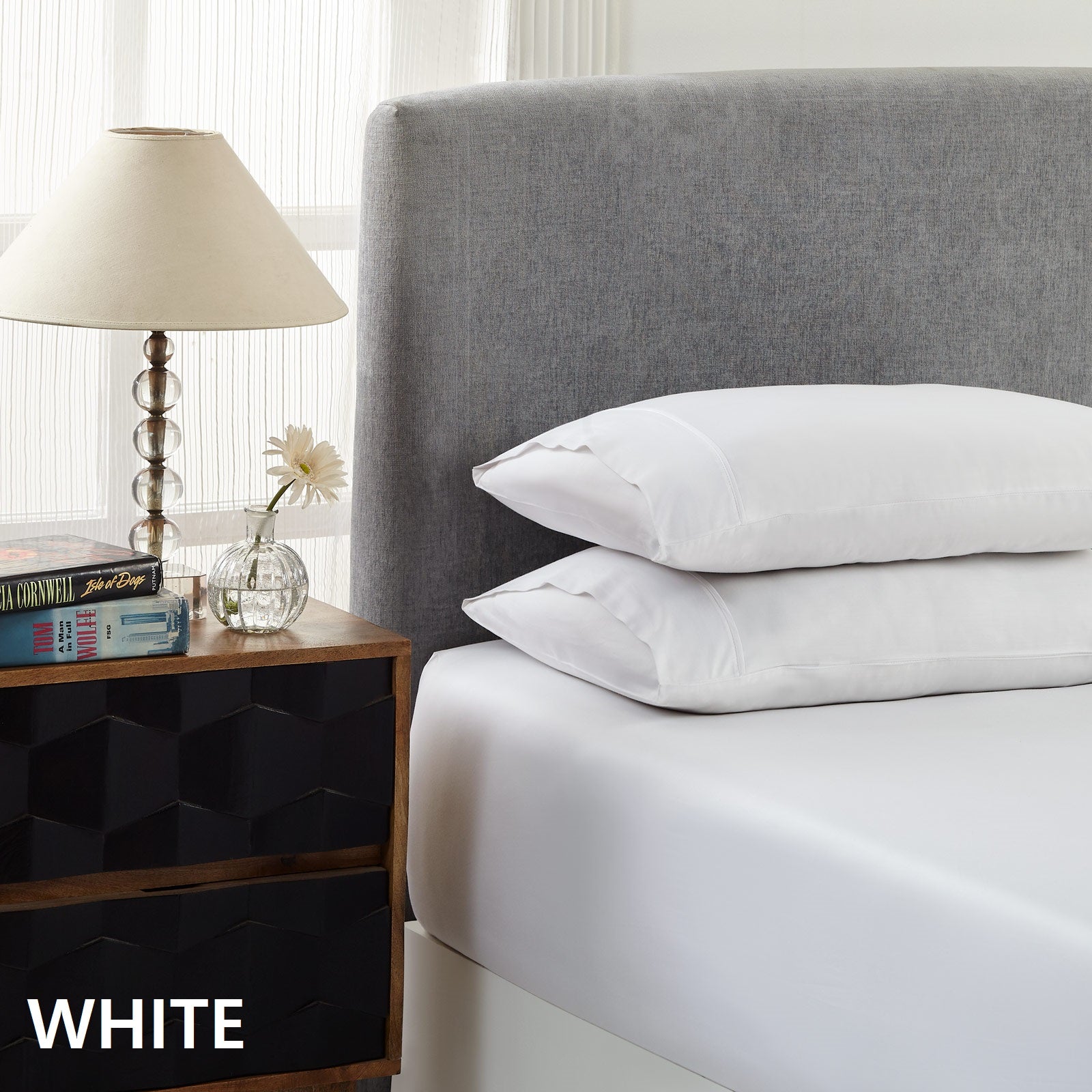 Royal Comfort 1500 Thread Count Cotton Rich Sheet Set 3 Piece Ultra Soft Bedding - King - White V160-232342