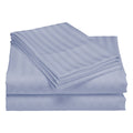 Royal Comfort 1200TC Quilt Cover Set Damask Cotton Blend Luxury Sateen Bedding - King - Blue Fog V160-233347