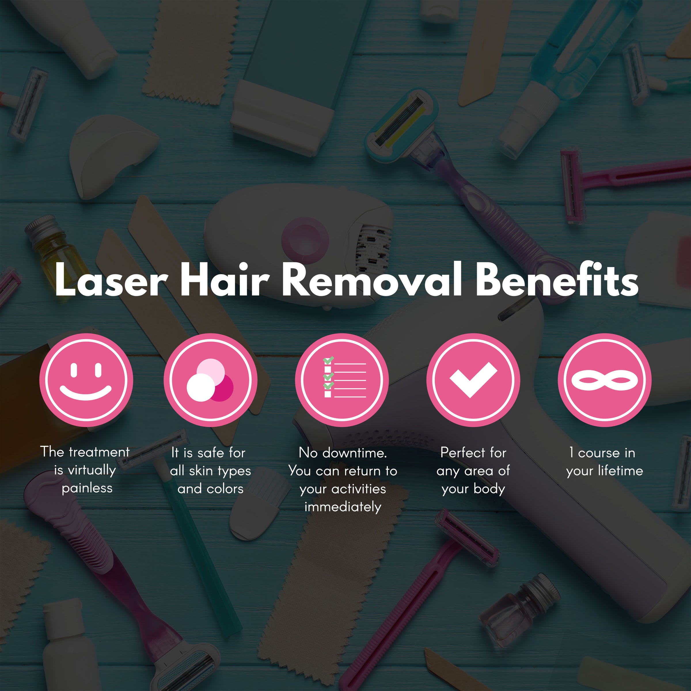 Silhouette Portable Laser Hair Remover Permanent Epliation System Body Face Home V160-351025