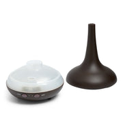 Essential Oil Diffuser Ultrasonic Humidifier Aromatherapy LED Light 200ML 3 Oils - Dark Wood Grain V160-501165