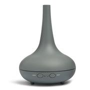 Essential Oil Diffuser Ultrasonic Humidifier Aromatherapy LED Light 200ML 3 Oils - Matte Grey V160-501190
