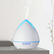 Essential Oils Ultrasonic Aromatherapy Diffuser Air Humidifier Purify 400ML - White V160-501660