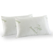 Royal Comfort Luxury Bamboo Covered Memory Foam Pillow Twin Pack Hypoallergenic V160-501760