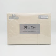 Renee Taylor 1500 Thread Count Pure Soft Cotton Blend Flat & Fitted Sheet Set Ivory King V160-501830