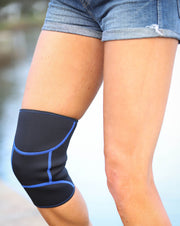 Sprint Industries Neoprene Zip Knee Support Pain Relief Brace Sports - Unisex V160-651285