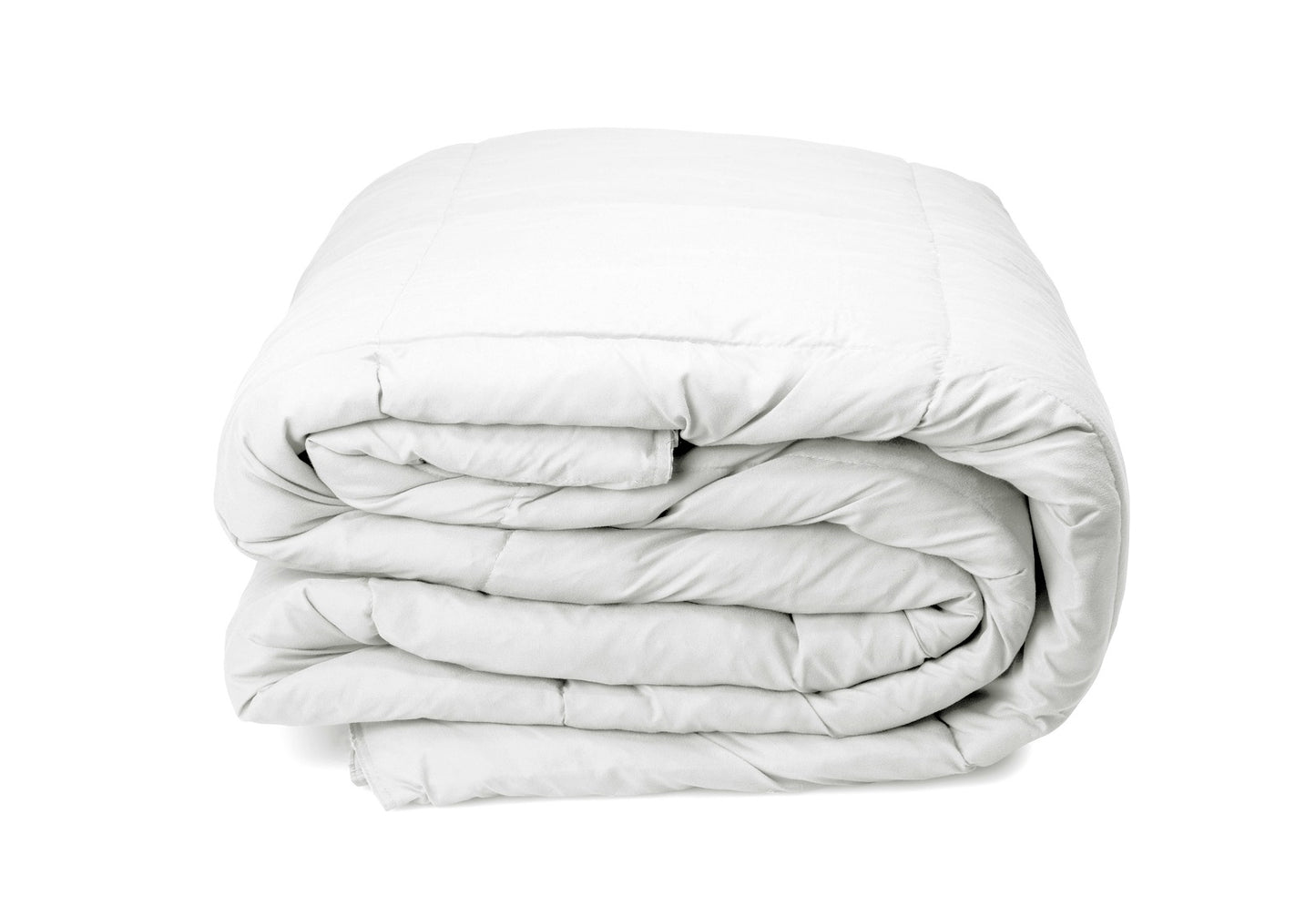 Duck Feather & Down Quilt 500GSM + Duck Feather and Down Pillows 2 Pack Combo - Double - White V160-K1091