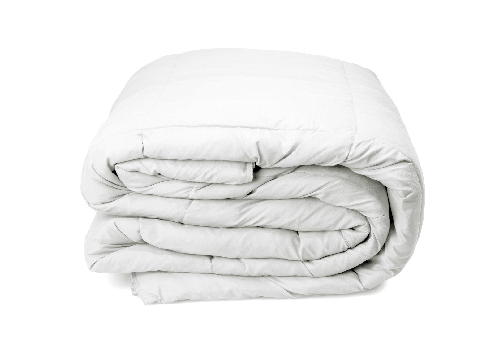 Duck Feather & Down Quilt 500GSM + Duck Feather and Down Pillows 2 Pack Combo - Queen - White V160-K1092