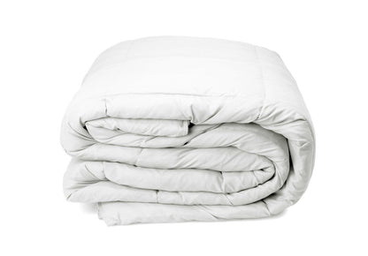 Duck Feather & Down Quilt 500GSM + Duck Feather and Down Pillows 2 Pack Combo - King - White V160-K1093