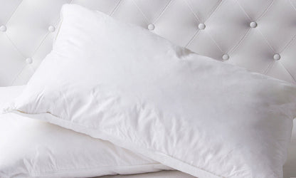 50% Duck Feather & 50% Duck Down Quilt 500GSM + Duck Pillows Twin Pack Combo - Single - White V160-K1536