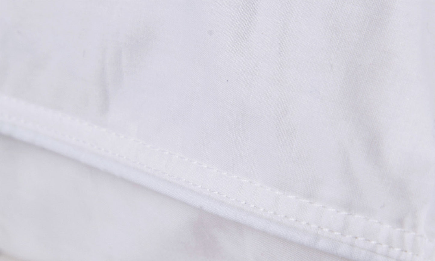 50% Duck Feather & 50% Duck Down Quilt 500GSM + Duck Pillows Twin Pack Combo - King - White V160-K1539