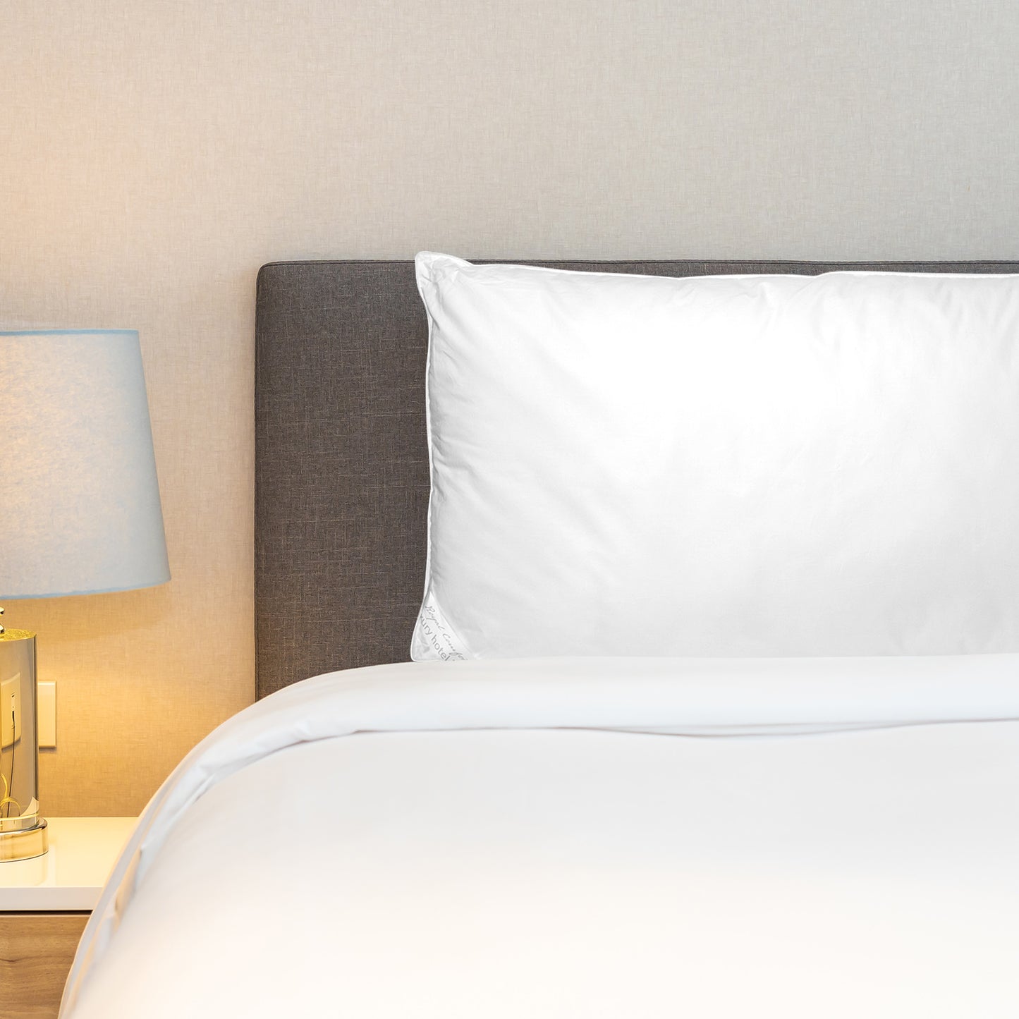 250GSM Bamboo Blend Quilt With 1100GSM Hotel Pillow Bedding Set - Single V160-K2710
