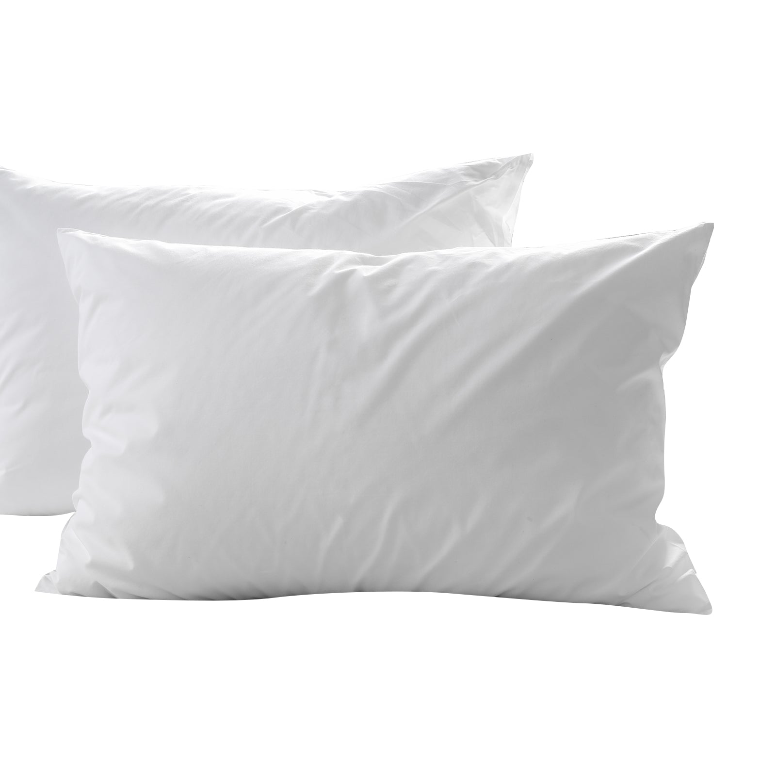 Royal Comfort 1800GSM Duck Feather Down Topper And 1000GSM 2 Duck Pillows Set - King Single - White V160-K2807