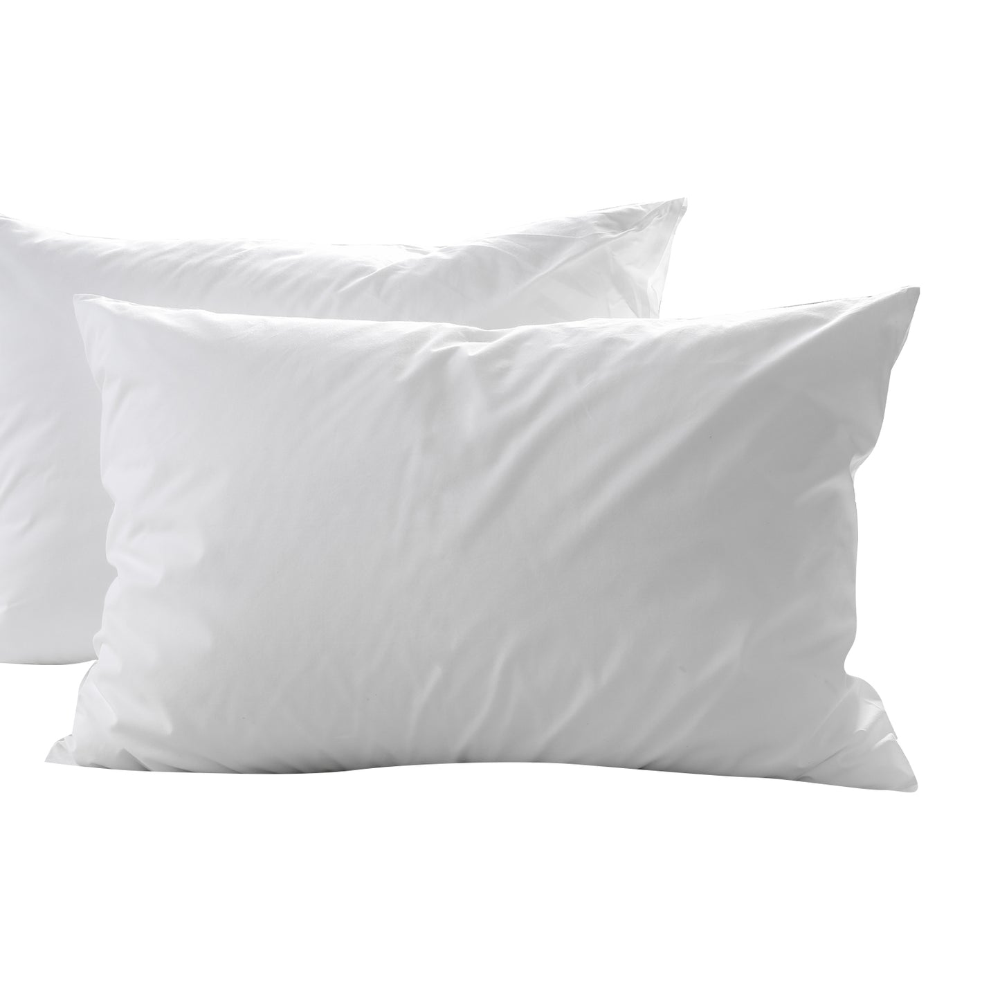 Royal Comfort 1800GSM Duck Feather Down Topper And 1000GSM 2 Duck Pillows Set - Queen - White V160-K2809