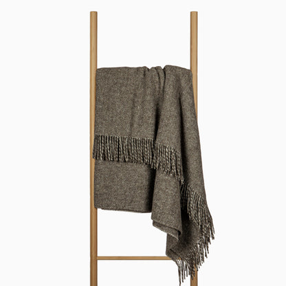 Cambridge Throw - 100% NZ Wool - Natural V164-CB2