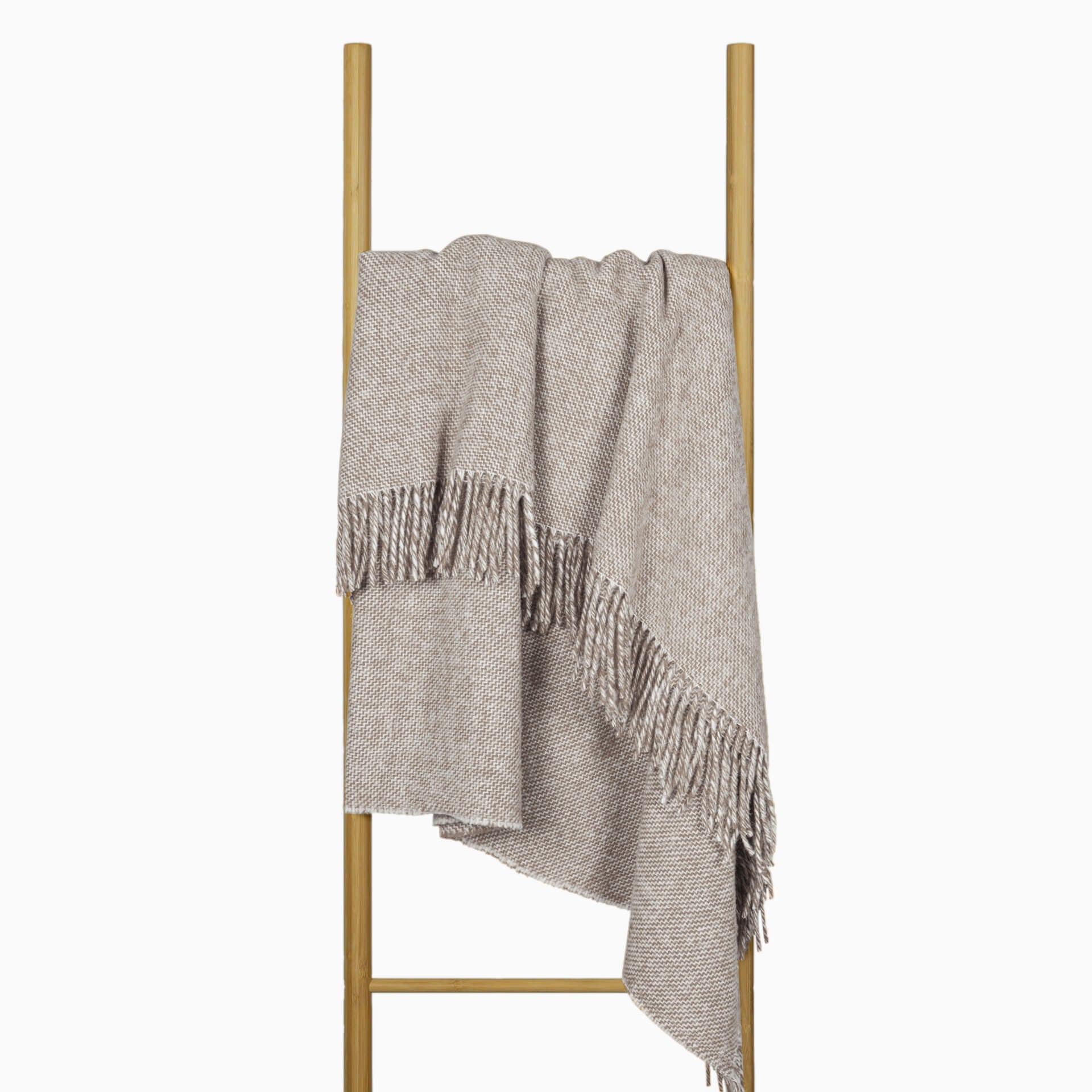 Cambridge Throw - 100% NZ Wool - Silver V164-CB4